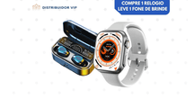 Smart Watch 8 Ultra + Fone Bluetooth Pods Pro - Compre 1 e Leve 2 - William Eletrônicos