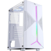 Gabinete Gamer Fortrek Holt Mid Tower RGB Branco - William Eletrônicos