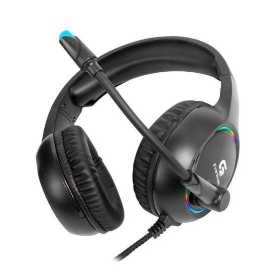 Headset Gamer Fortrek Holt P2 + USB RGB Preto - William Eletrônicos