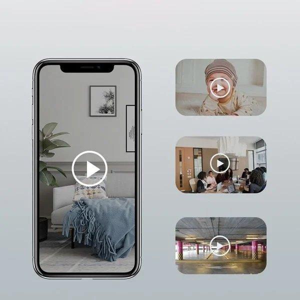 🔥Grande lançamento🔥-Monitoramento em tempo real para manter você e sua família seguros-Câmera WiFi sem fio - William Eletrônicos