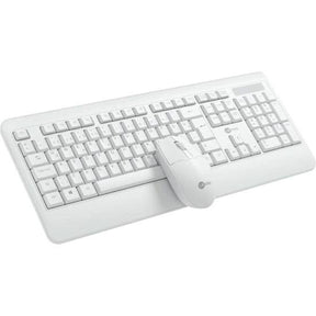 Kit Teclado e Mouse Sem Fio Lecoo KW202 Branco