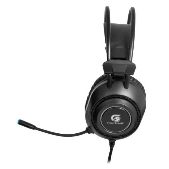 Headset Gamer Fortrek Crusader P2 + USB RGB Preto - William Eletrônicos