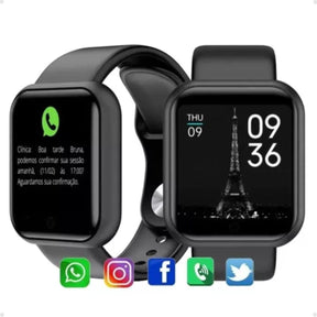 Kit Fones de ouvido + Smartwatch D20 - William Eletrônicos