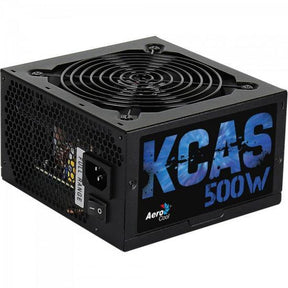 Fonte Gamer ATX Aerocool KCAS 500W 80 Plus Full Range APFC - William Eletrônicos