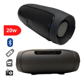 Caixa Caixinha De Som Bluetooth Pendrive Fm Sd Portátil 20w