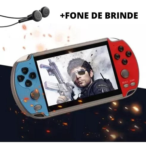 Máquinas Portáteis De Videogame com Fone de Ouvido