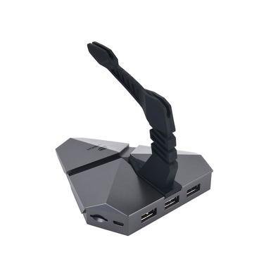 Mouse Bungee USB com HUB MB-200SI Preto C3TECH