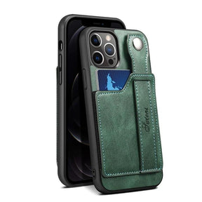 Case iPhone de Couro com Slot para Cartão e Alça Ajustável - William Eletrônicos