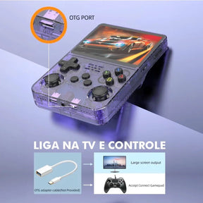 Mini Console de Jogos Portátil BOYHOM R36S