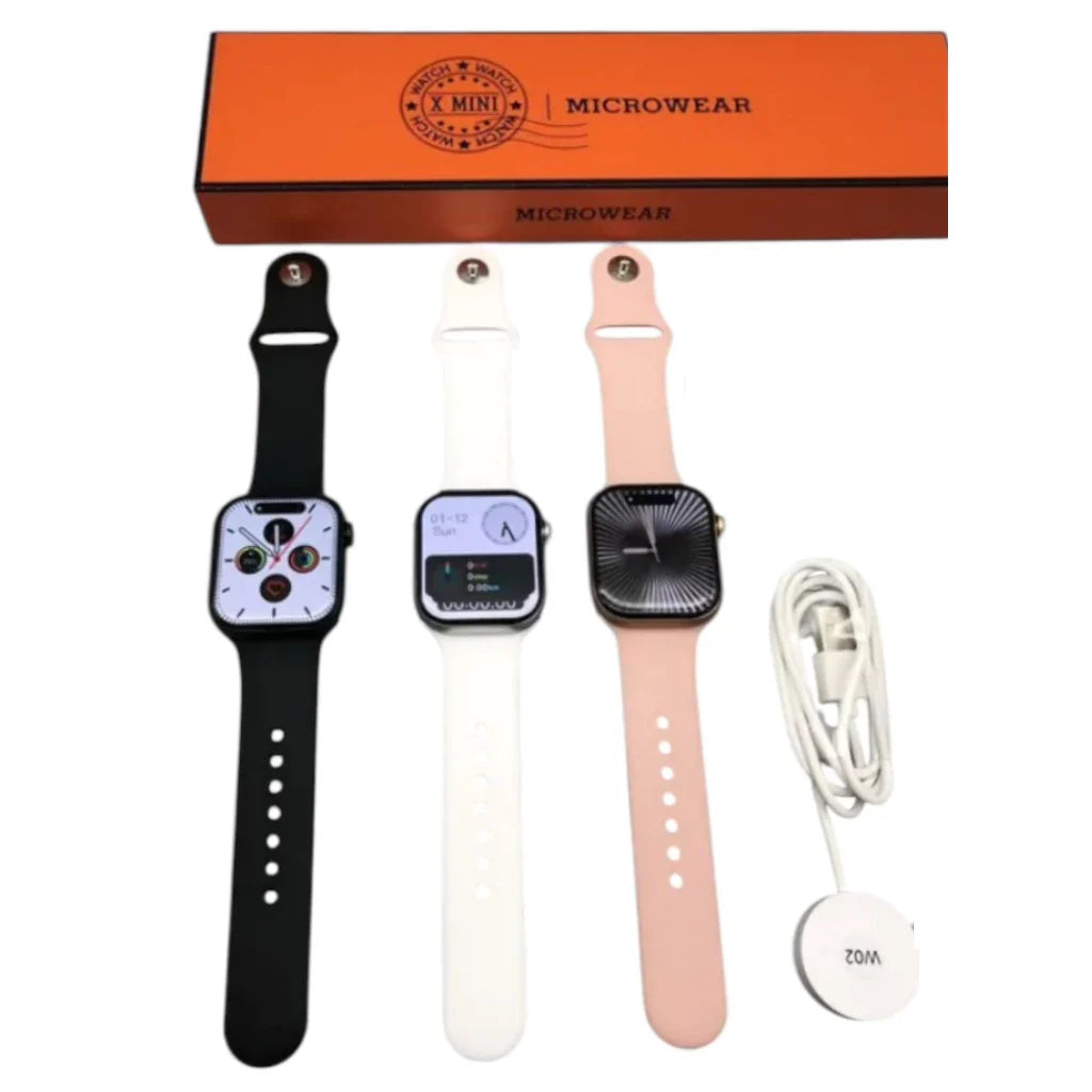 Smartwatch W10 Mini Watch 10 Tela Super AMOLED