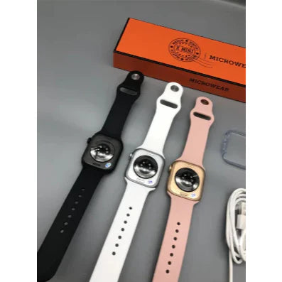 Smartwatch W10 Mini Watch 10 Tela Super AMOLED