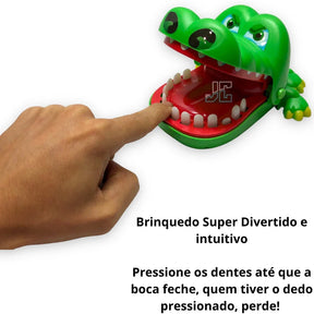 Brinquedo Jacaré Dentista Morde Dedos Original